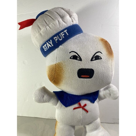 Ghostbusters Toasted Stay Puft Marshmallow Man 15-Inch Plush - Picture 3 of 7